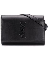 Saint Laurent Ysl Kate Belt Bag - Black