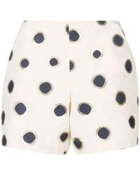Bambah - Polka Dot-Print High-Waisted Shorts - Lyst