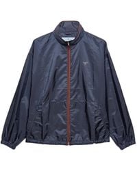 Prada - Elasticized-Cuff Zip-Fastening Jacket - Lyst