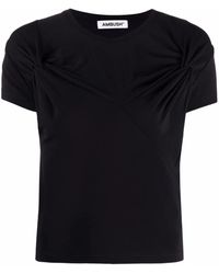 Ambush - T-Shirt Met Gedraaid Detail - Lyst