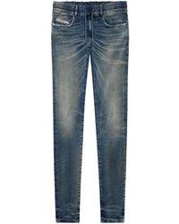DIESEL - 2060 D-strukt 068fn Slim-cut Jeans - Lyst