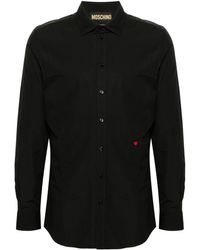 Moschino - Shirt With Embroidery - Lyst