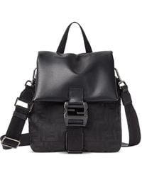 Fendi - Flux Buckle Ff-Motif Shoulder Bag - Lyst