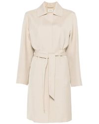 P.A.R.O.S.H. - Belted Long Jacket - Lyst