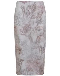 Max Mara - Floral-Print Skirt - Lyst