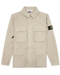 Stone Island - Compass-Badge Multi-Pocket Jacket - Lyst
