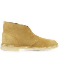 Clarks - Bottines Desert En Daim - Lyst