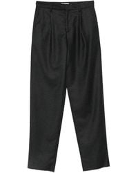 Agnona - Pleated-Front Tailored Trousers - Lyst