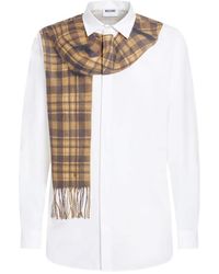 Moschino - Chemise À Détails Imprimés - Lyst