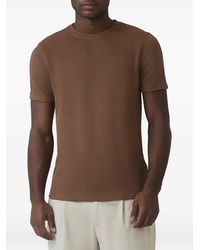 Mauvais - Cedro Ribbed-Knit T-Shirt - Lyst