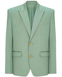 Balmain - Single-Breasted Peak-Lapel Blazer - Lyst