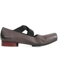 Uma Wang - Cross-Strap Ballet Flats - Lyst