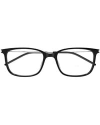 Saint Laurent - Sl 956 Rectangle-Frame Glasses - Lyst