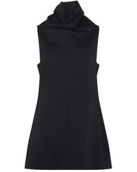 KHAITE - Ärmelloses Kleid mit Stehkragen - Lyst