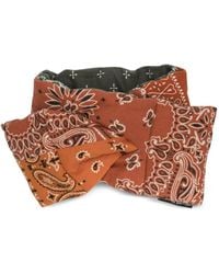 Kapital - Schal Mit Bandana-Print - Lyst