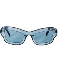 PUCCI - Geometric-Frame Sunglasses - Lyst