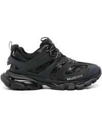 Balenciaga - Track Nylon And Mesh Trainers - Lyst
