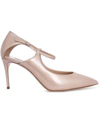 Casadei - Zapatos Samurai Julia con tacón de 100 mm - Lyst