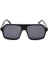 Palm Angels - Camino Geometric-Frame Sunglasses - Lyst