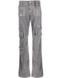 Blumarine - Flared-Leg Cargo Trousers - Lyst