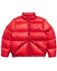 Stussy - Doudoune À Bande Logo - Lyst