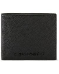 ARMANI EXCHANGE - Logo-Detail Bifold Wallet - Lyst