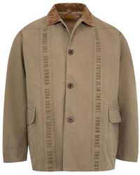 Human Made - Hunting Corduroy-Collar Button-Up Jacket - Lyst