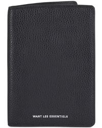 WANT Les Essentiels - Pearson Grained Leather Wallet - Lyst