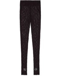 MSGM - Lace Leggings - Lyst