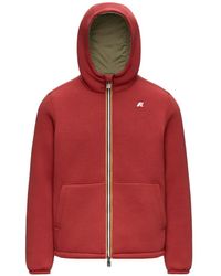K-Way - Jack Spacer Reversible Hooded Jacket - Lyst