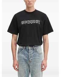 Aries - T-Shirt Con Stampa - Lyst