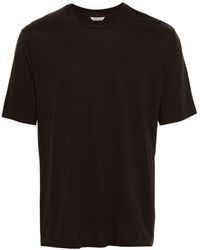 AURALEE - Crew-neck Wool T-shirt - Lyst