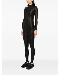 Tessitura - Snake-Skin Textured Jumpsuit - Lyst