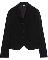 Aspesi - Blazer Boutonné À Revers Crantés - Lyst