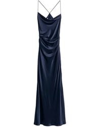 The Sei - Cowl-Neck Bias-Cut Maxi Dress - Lyst