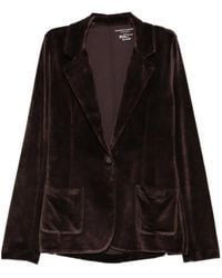Majestic Filatures - Velvet Single-Breasted Jacket - Lyst