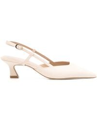 Stuart Weitzman - Zapatos Vinnie con tacón de 50 mm y tira trasera - Lyst