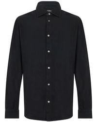 Fedeli - Camicia Steve A Maniche Lunghe - Lyst