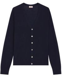 Fursac - Wool V-Neck Cardigan - Lyst