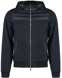 Moorer - Kapuzenjacke Mit Kordelzug - Lyst