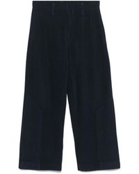 Homme Plissé Issey Miyake - Pantaloni Sartoriali Con Pieghe - Lyst