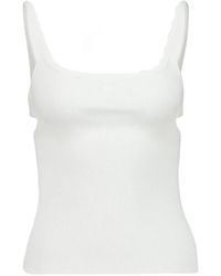 Courreges - Cotton Tank Top - Lyst