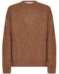 Roberto Collina - Chunky-Knit Drop-Shoulder Sweater - Lyst