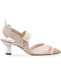 Fendi - Colibrì Pointed-Toe Heeled Pumps - Lyst