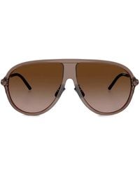 Moncler - Glyde Pilot-Frame Shield Sunglasses - Lyst