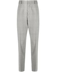 Isabel Marant - Check-Print Cotton Tailored Trousers - Lyst