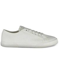 Calvin Klein - Baskets En Toile À Logo Imprimé - Lyst