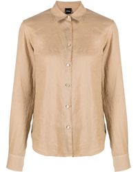 Aspesi - Linen Shirt - Lyst