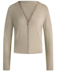 12 STOREEZ - Camelia V-Neck Cardigan - Lyst