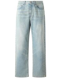 Roberto Cavalli - Logo-Embroidered Jeans - Lyst
